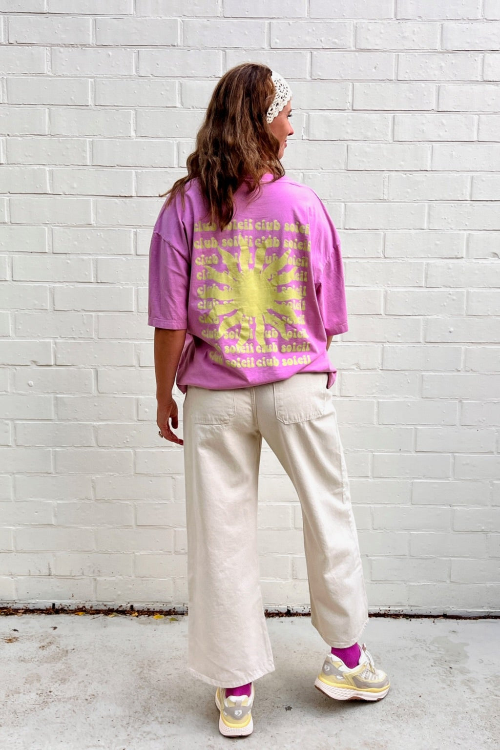 pink CLUB SOLEIL t-shirt loose fit