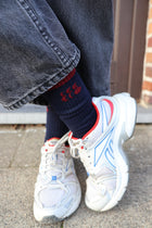 blue MOON PHASES socks