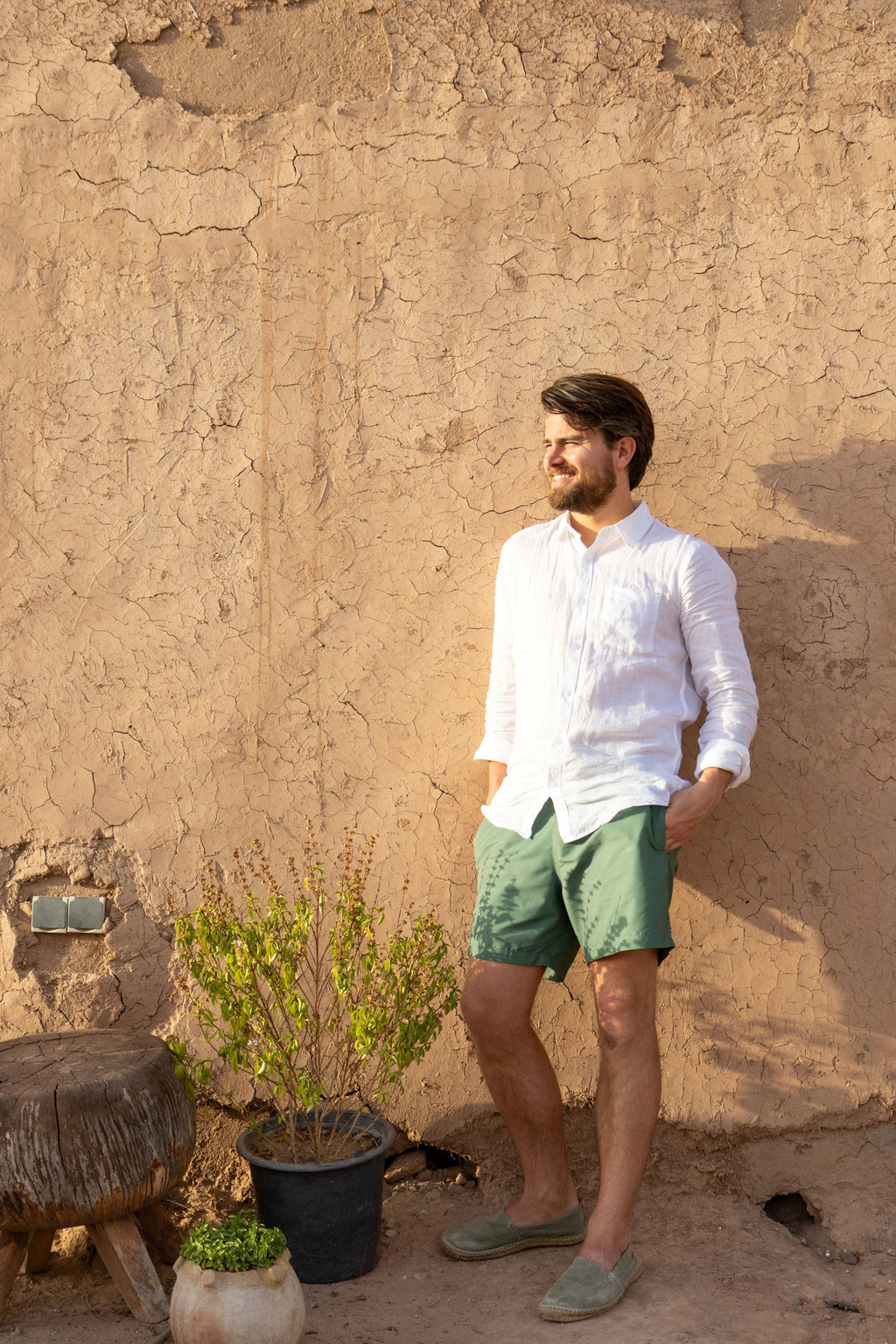 white SUNRISE shirt