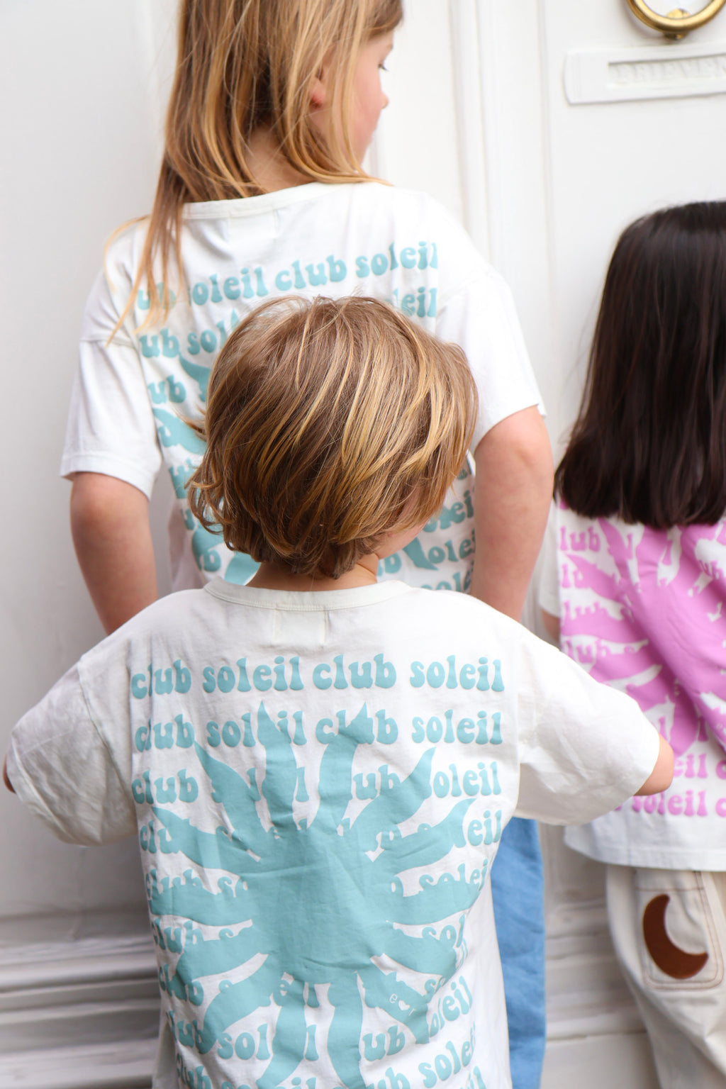little green CLUB SOLEIL t-shirt loose fit