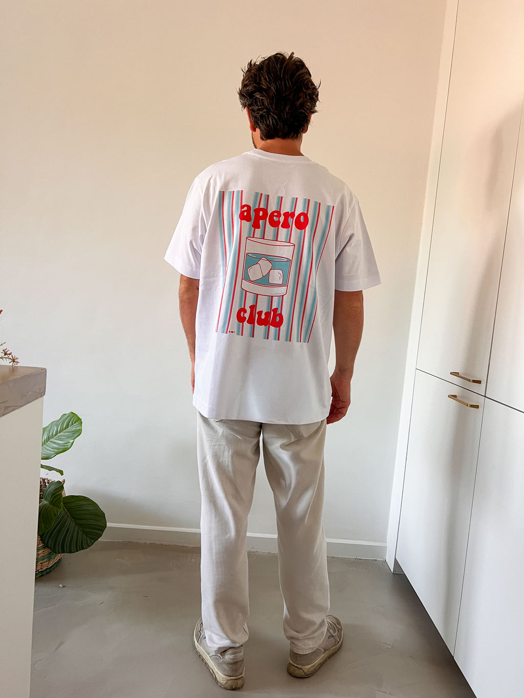men APERO CLUB PRINT t-shirt (loose fit)