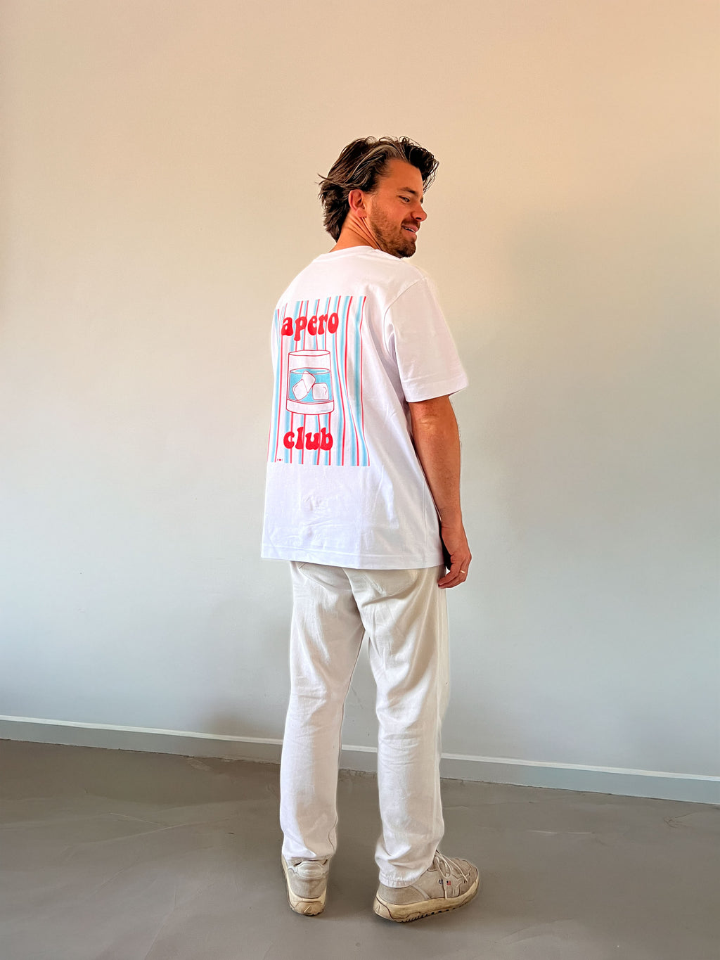 men APERO CLUB PRINT t-shirt (loose fit)