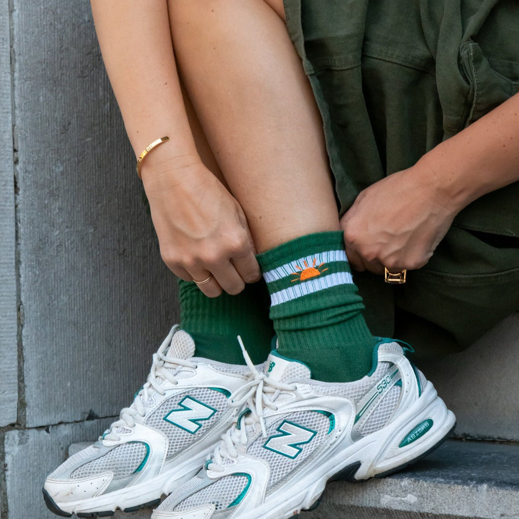 GREEN GREEN GRASS socks