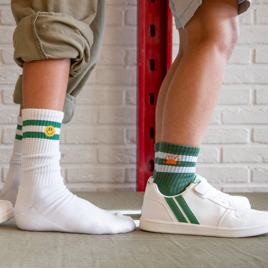GREEN GREEN GRASS kids socks