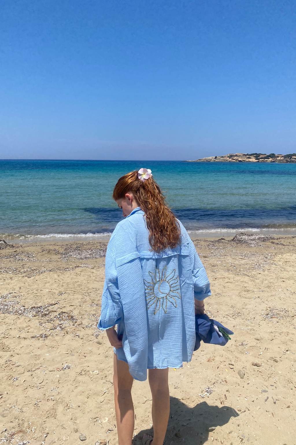 ALIYAH SUN celeste blue