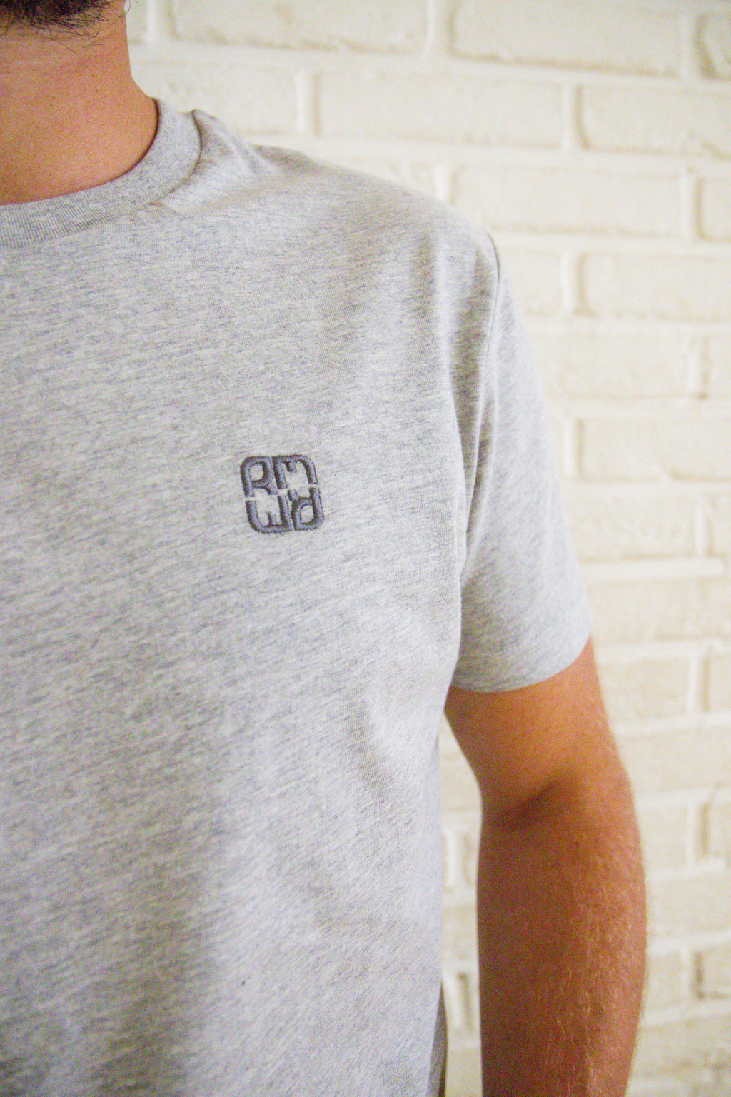 t-shirt ER ICON horizon grey