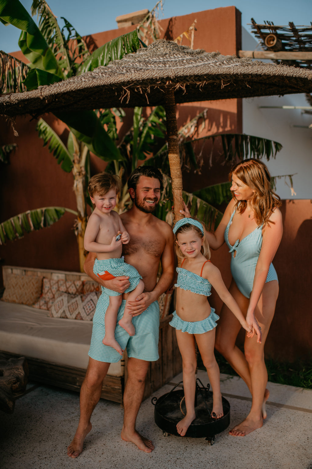 VICHY GREEN bathing suit