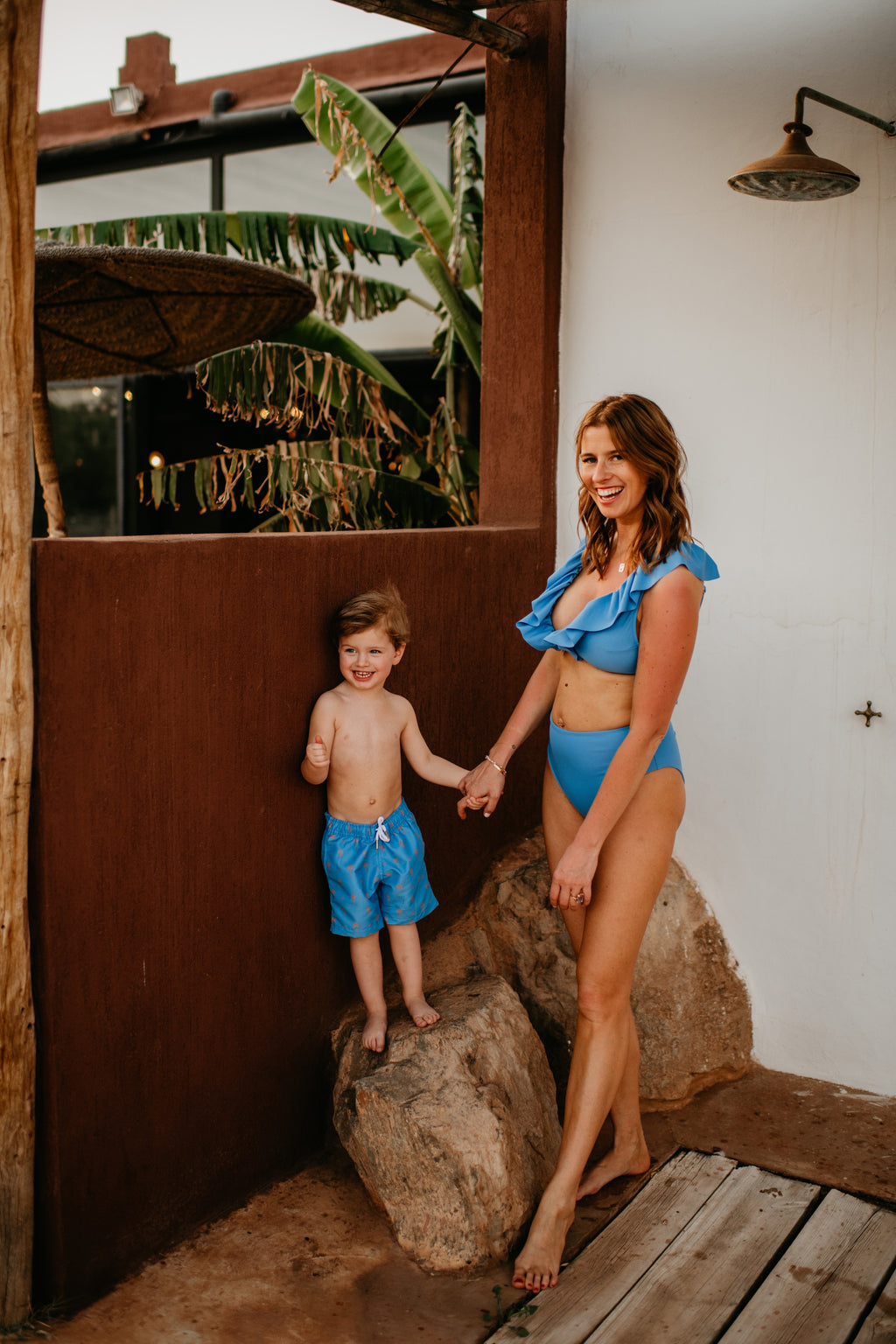 AMALFI BLUE bikini top