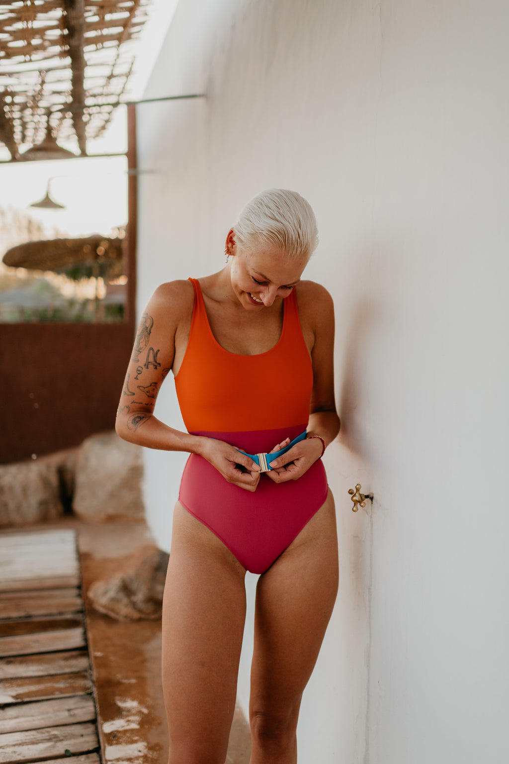 COLORBLOCK bathing suit