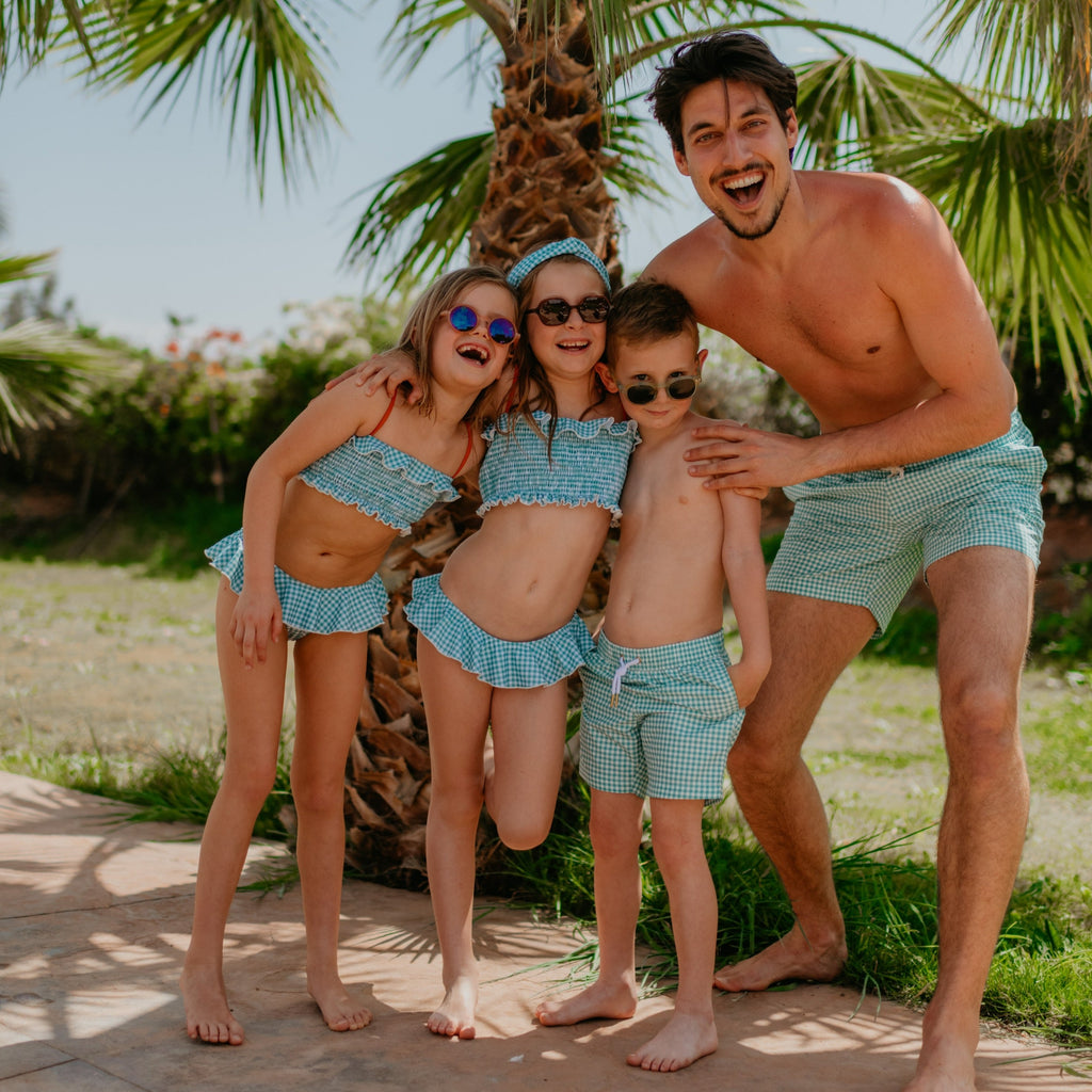 VICHY GREEN swim short
