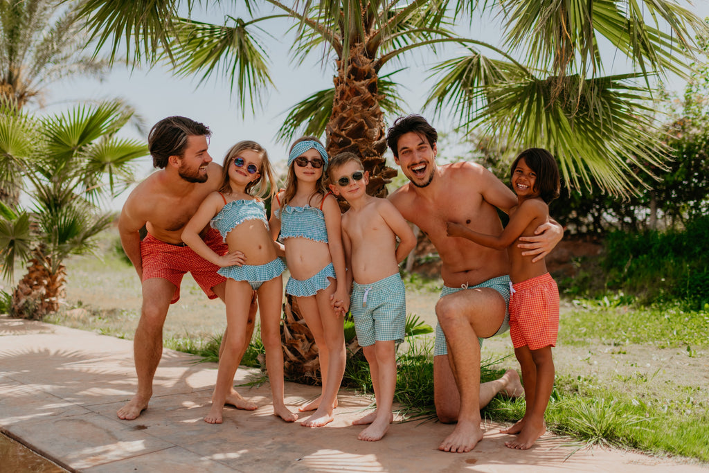 VICHY GREEN girls bikini