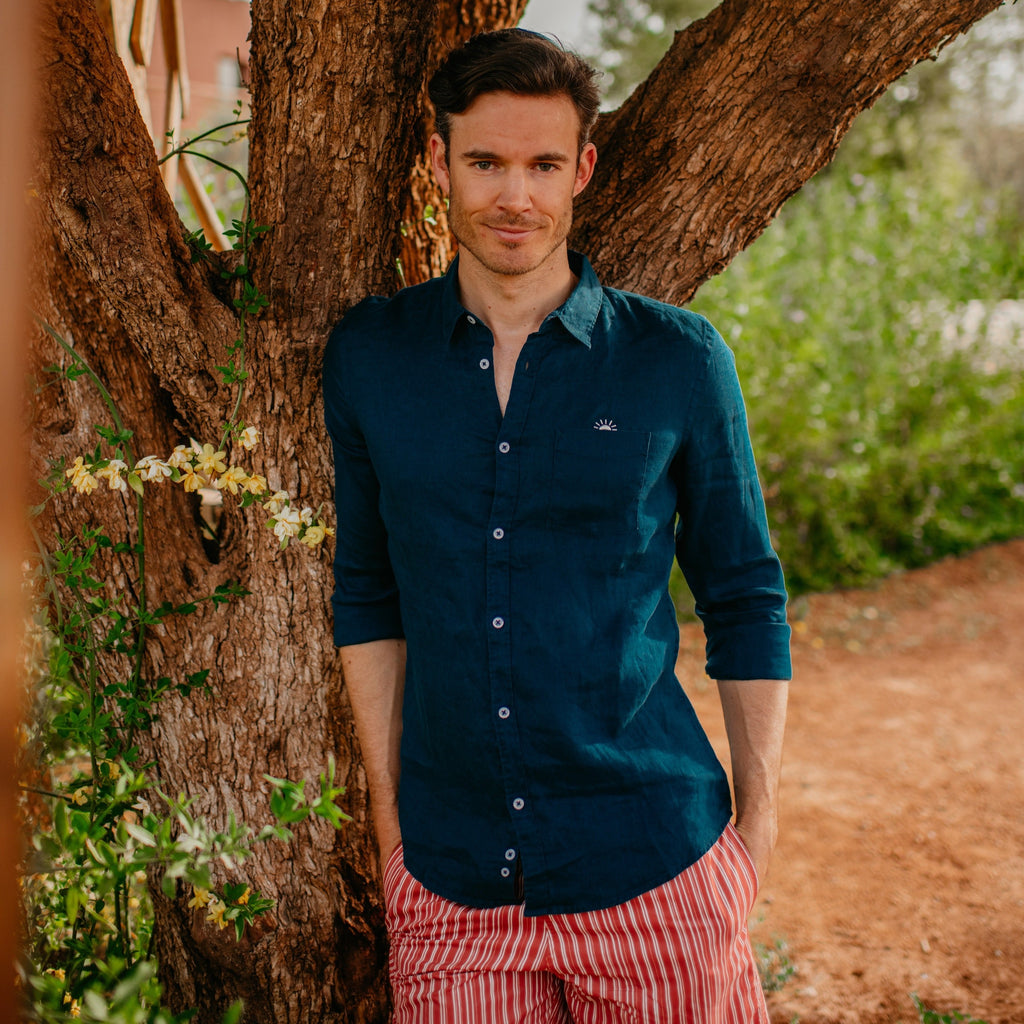 night blue SUNRISE shirt