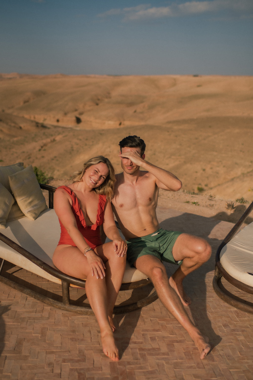 ARMY GREEN swim short