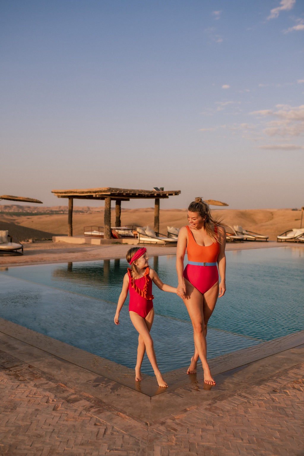 COLORBLOCK girls bathing suit