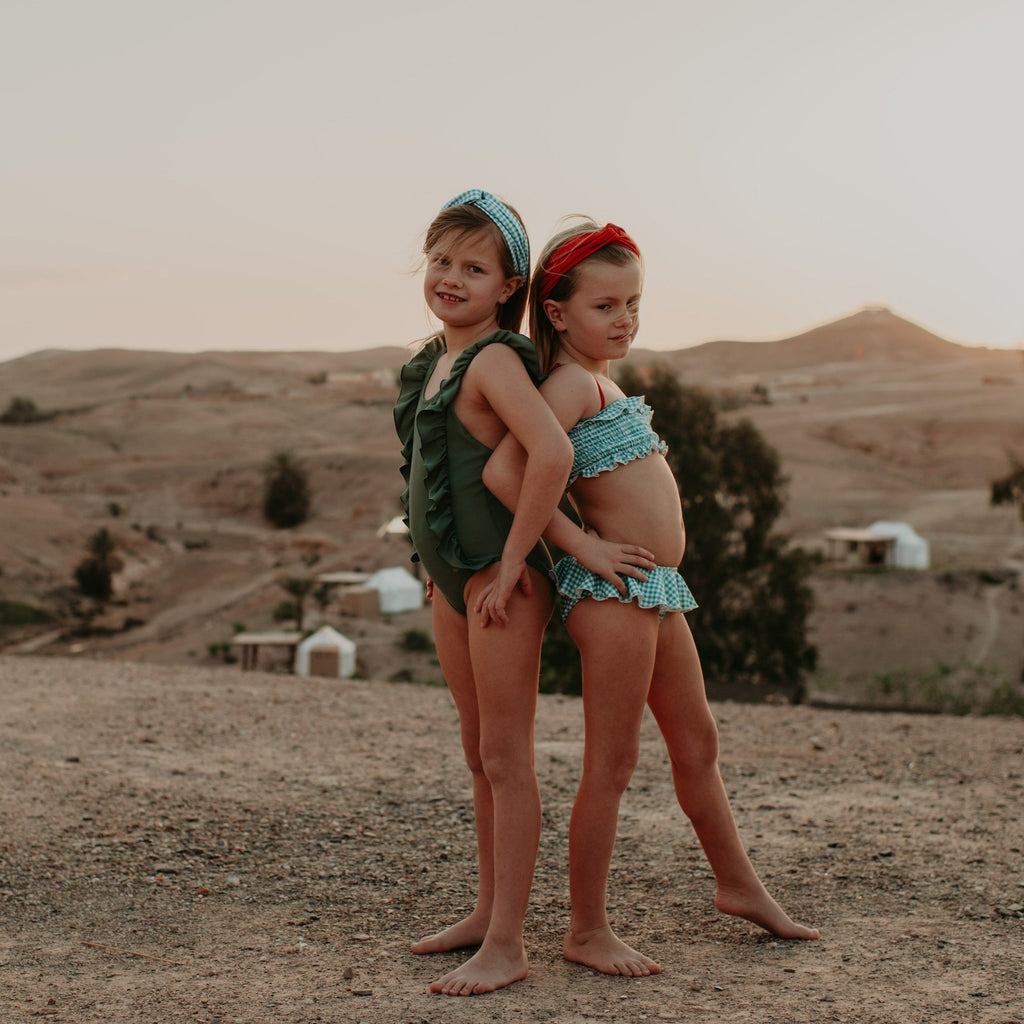 VICHY GREEN girls bikini