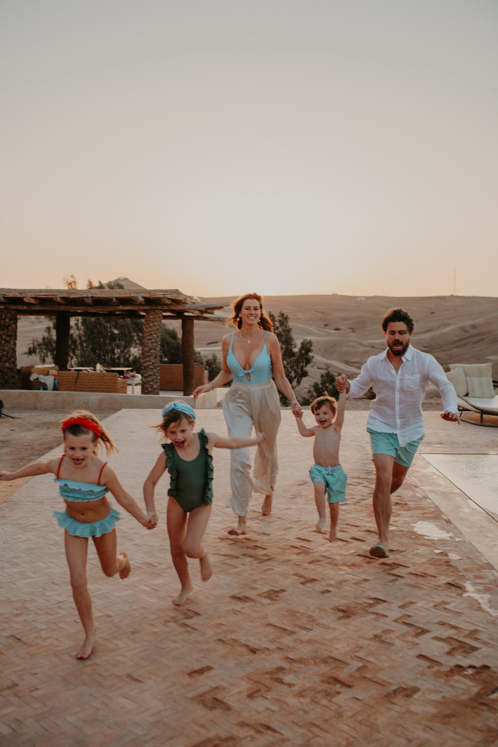 VICHY GREEN girls bikini