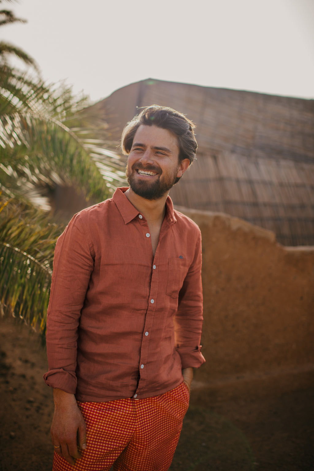 terracotta SUNRISE shirt