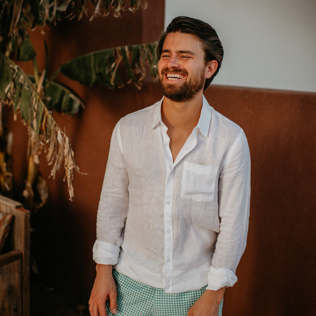 white SUNRISE shirt