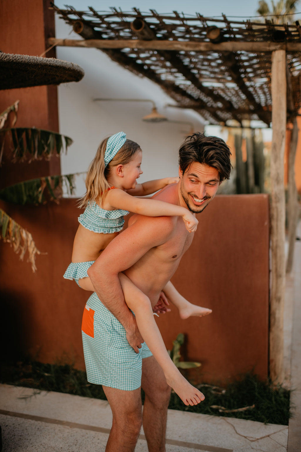 VICHY GREEN girls bikini