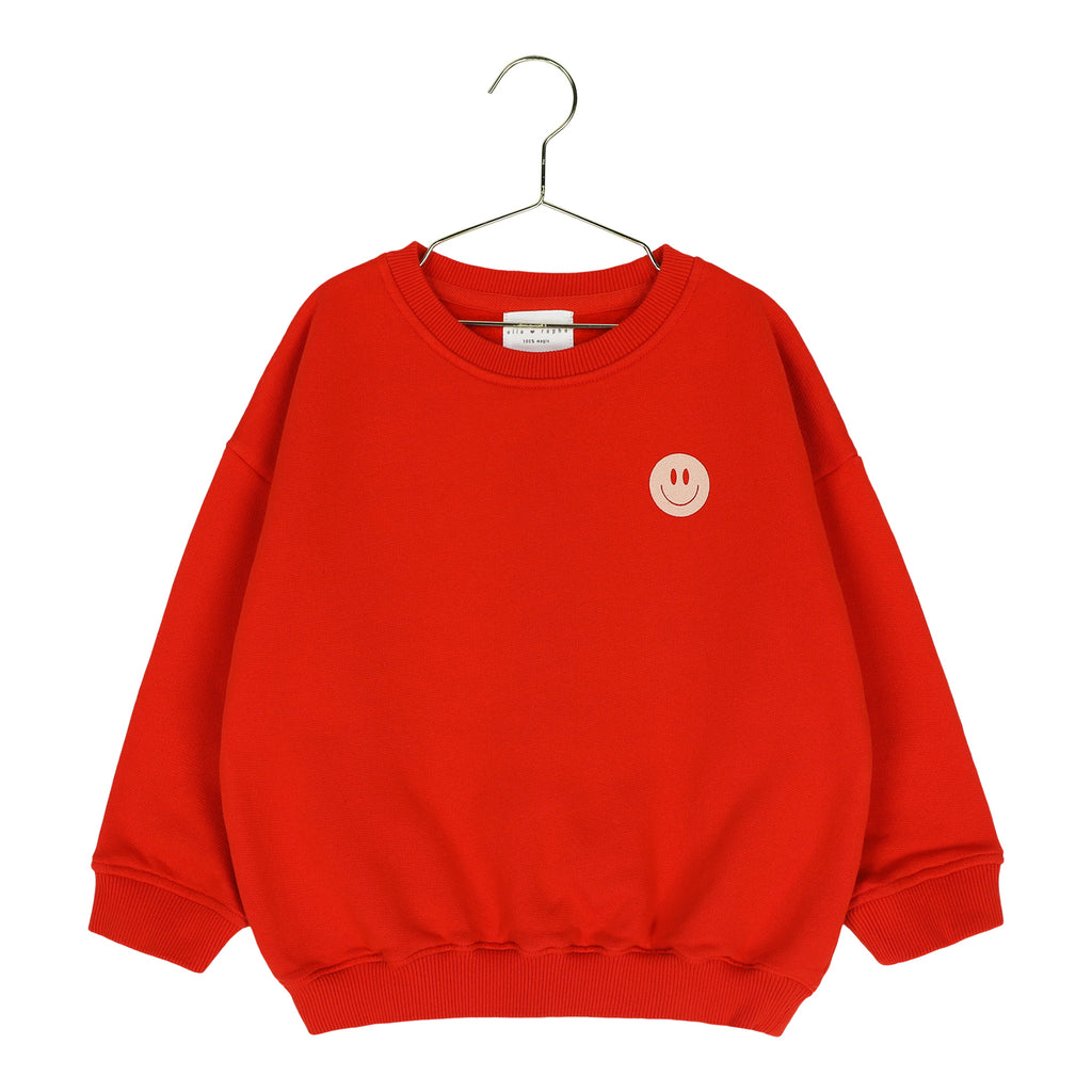 little fiery red NO RISK NO MAGIC loose fit