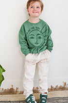 little green LIVE BY THE SUN loose fit