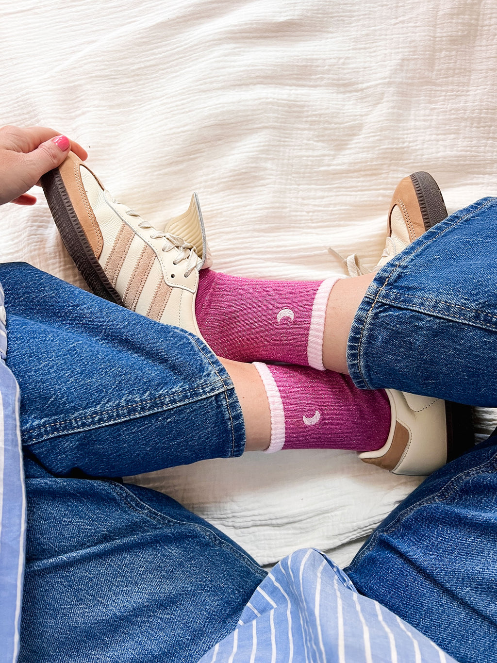 CRANBERRY MOON socks