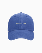 teacher club CAP vintage blue