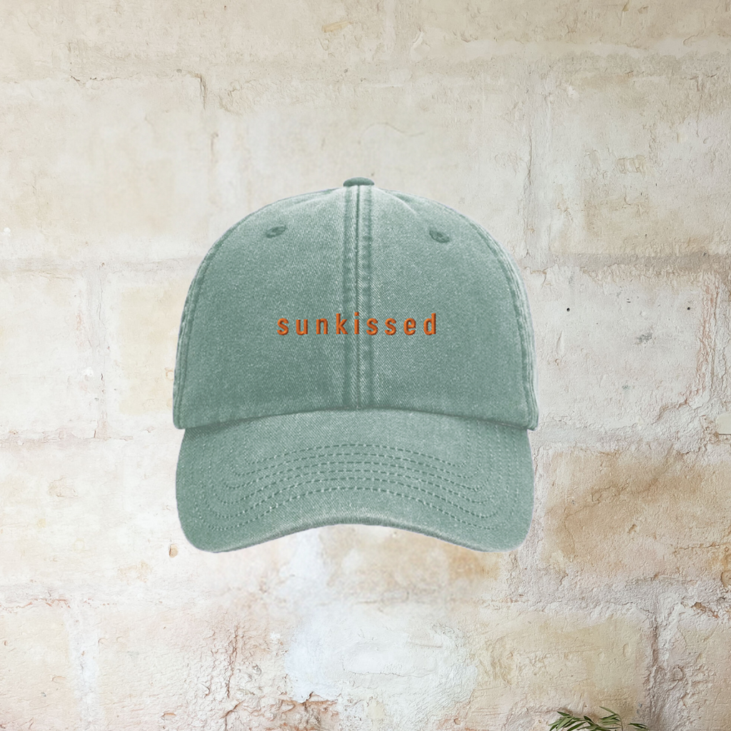 cap SUNKISSED green