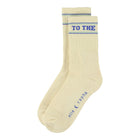 TO THE MOON socks