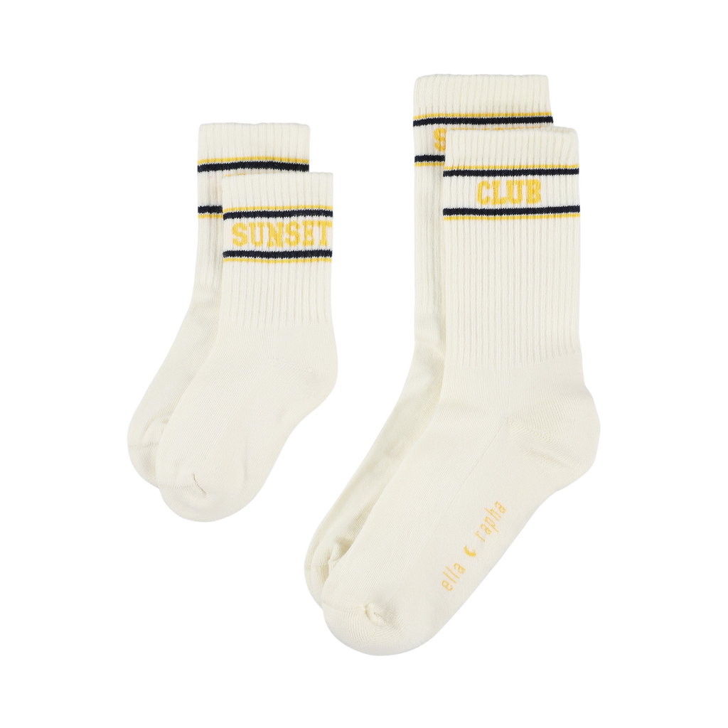 SUNSET CLUB socks