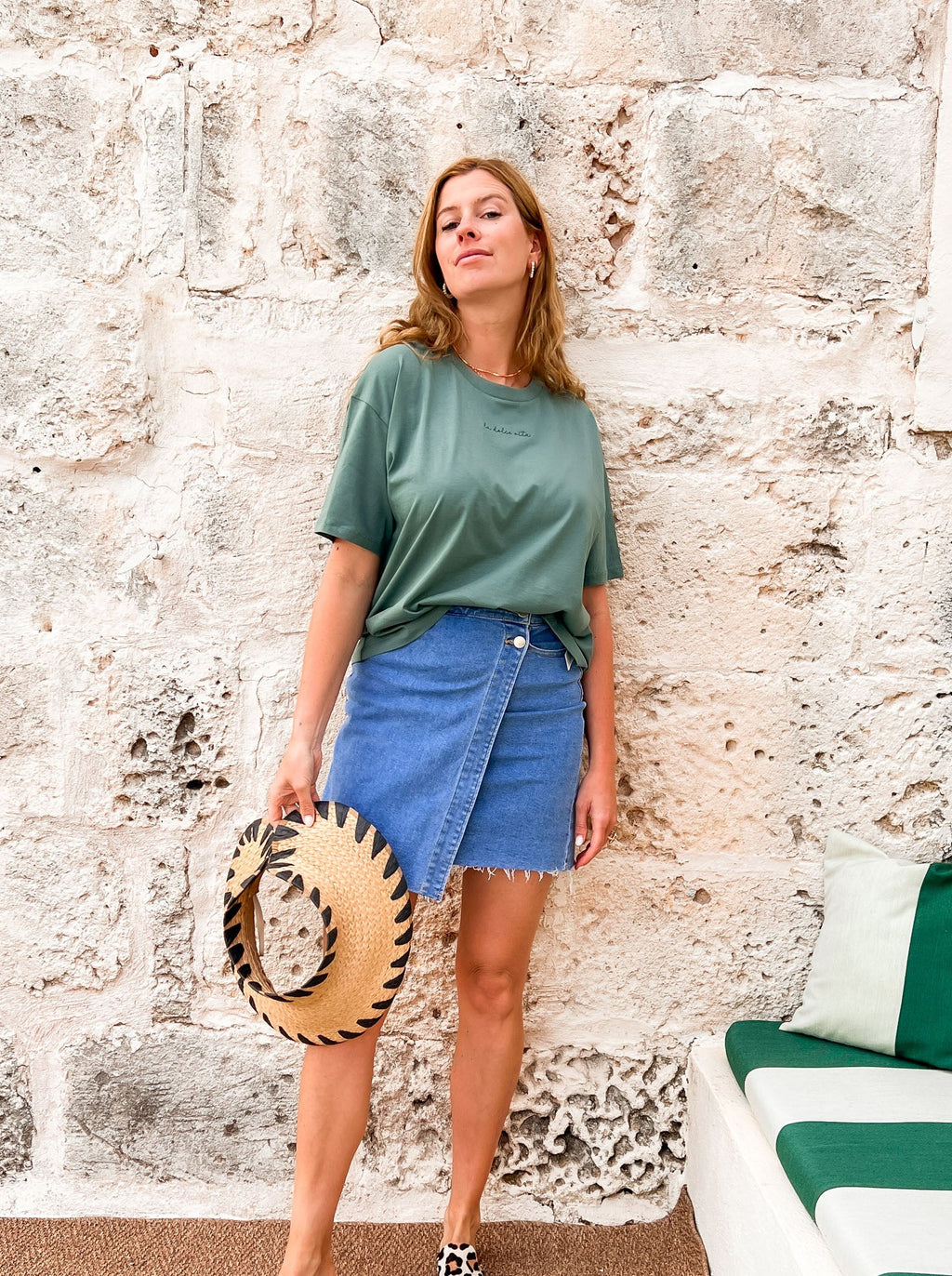 green DOLCE VITA loose fit