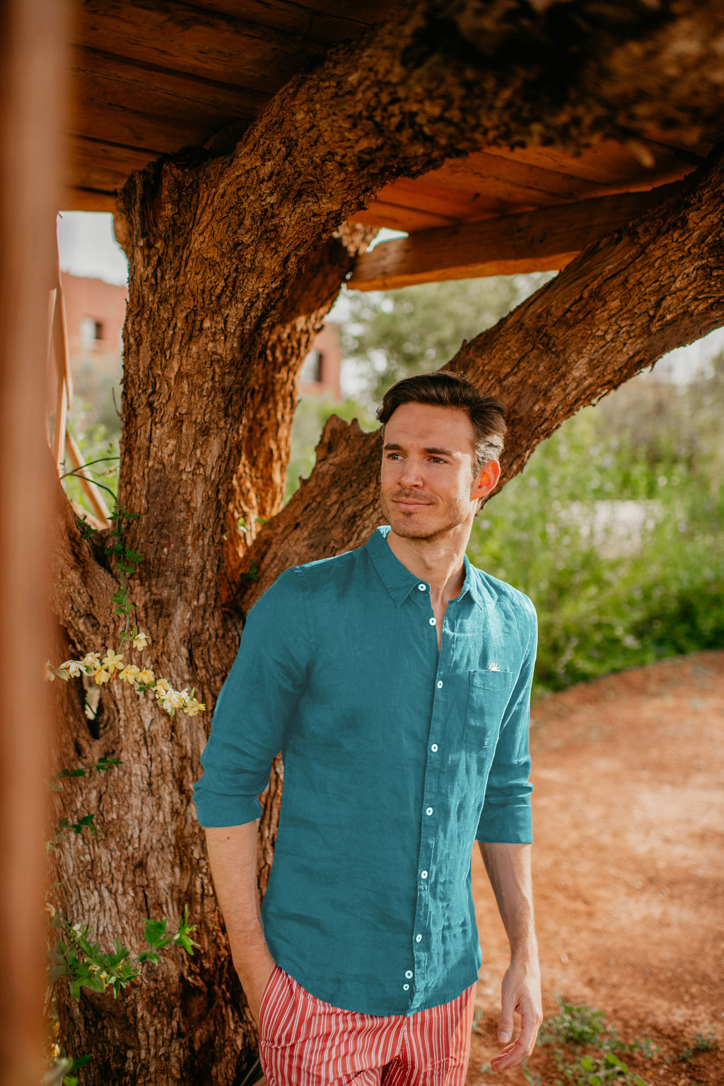 aegean blue SUNRISE shirt