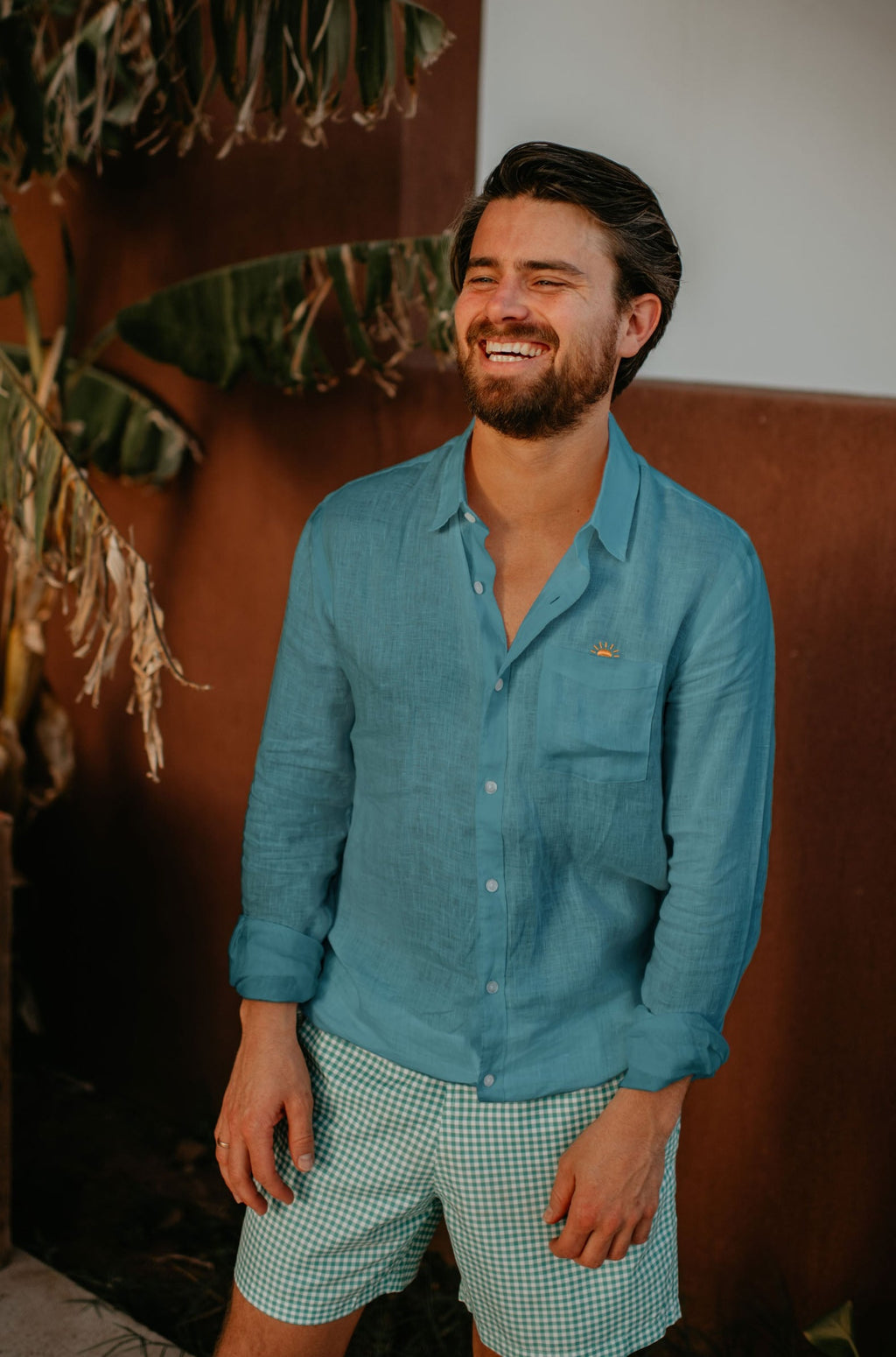 aegean blue SUNRISE shirt