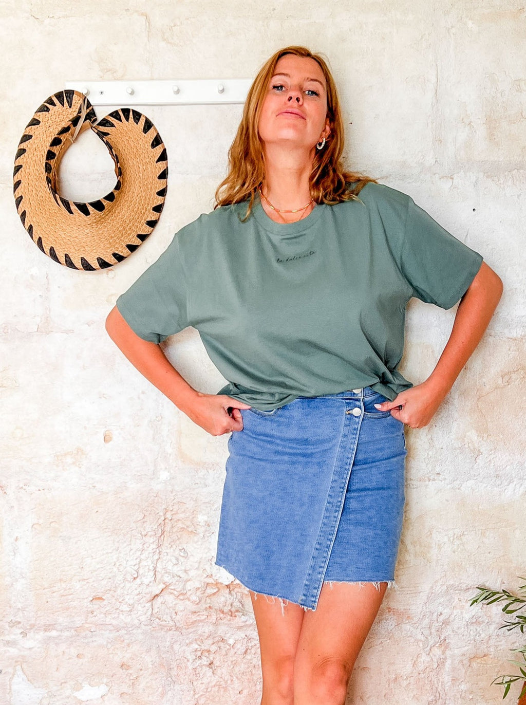 green DOLCE VITA loose fit