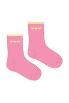 pink HEARTS socks