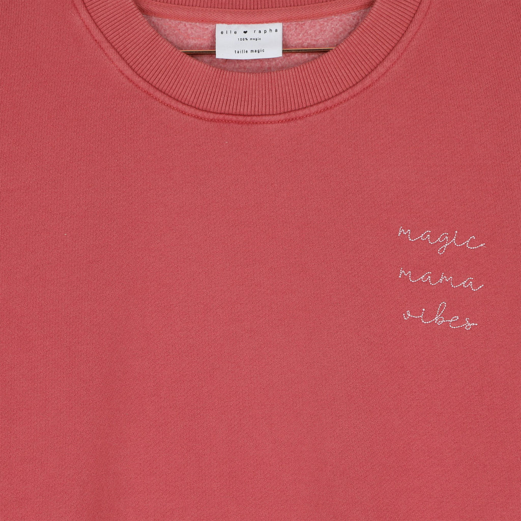 sweet raspberry MAMA loose fit
