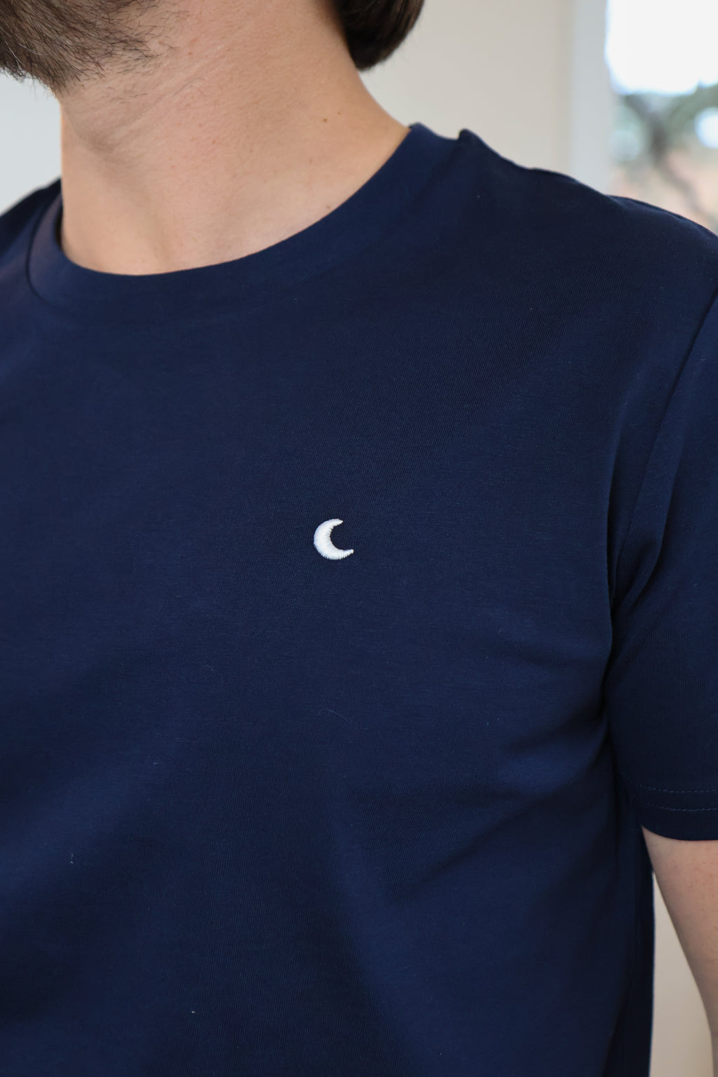 t-shirt MOON blue