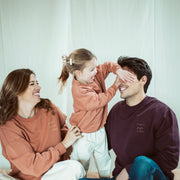 Merlot magic papa vibes sweatshirt with embroidered text for dads