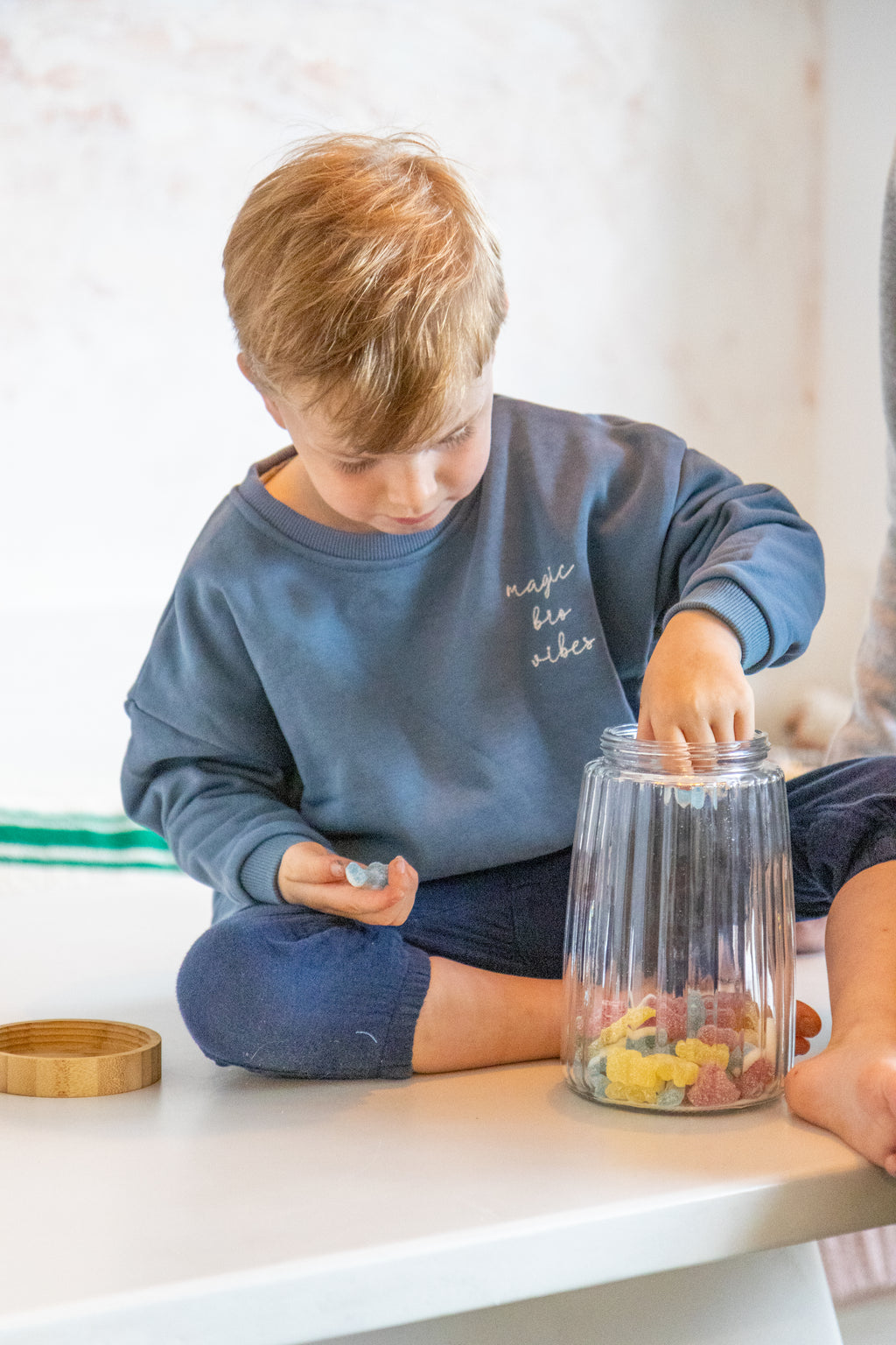 petrol blue BRO loose fit