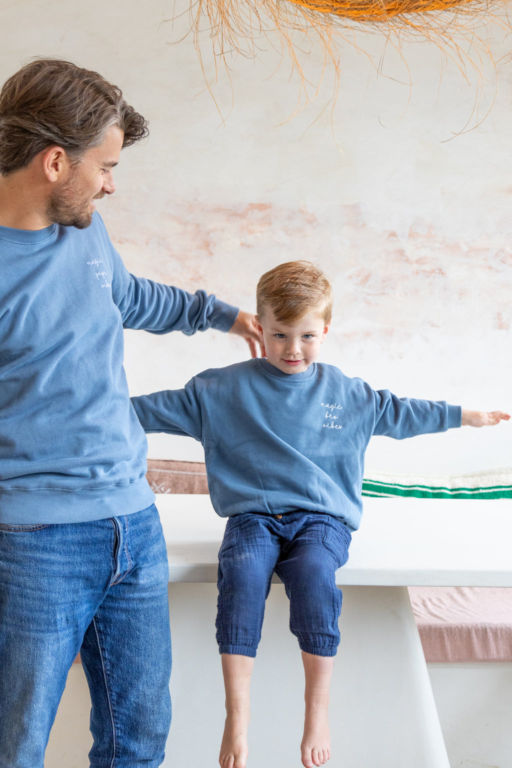 petrol blue BRO loose fit