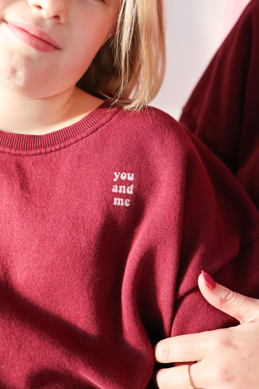 little BELONG TOGETHER sweatshirt