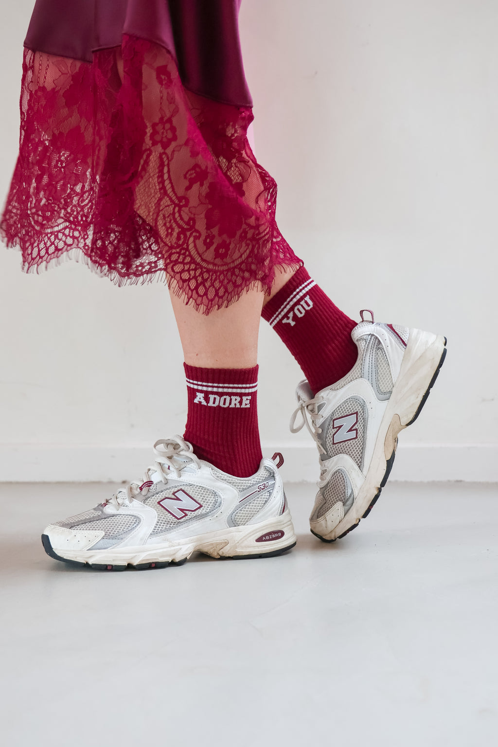 ADORE YOU socks