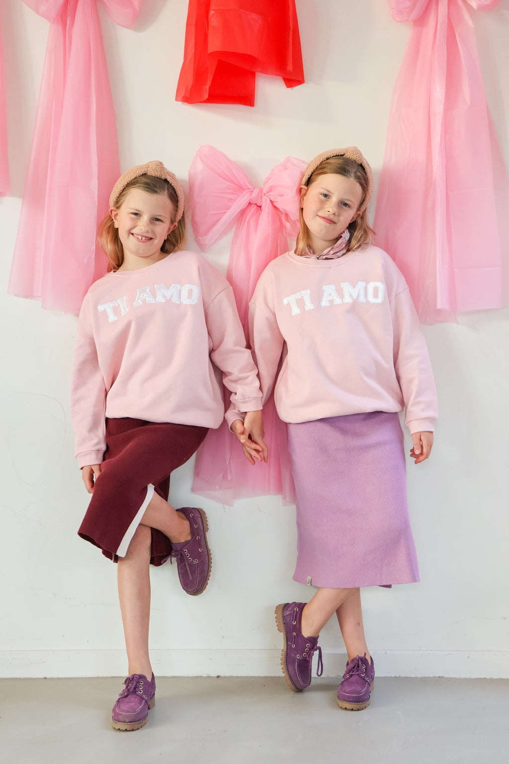 little misty rose TI AMO loose fit