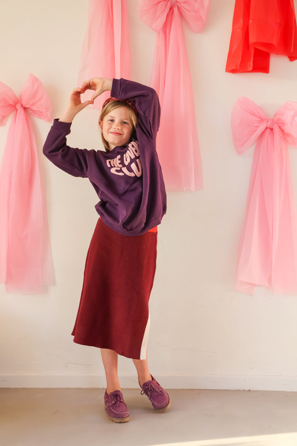 little indigo LOVERS CLUB sweatshirt