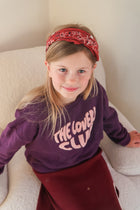 little indigo LOVERS CLUB sweatshirt