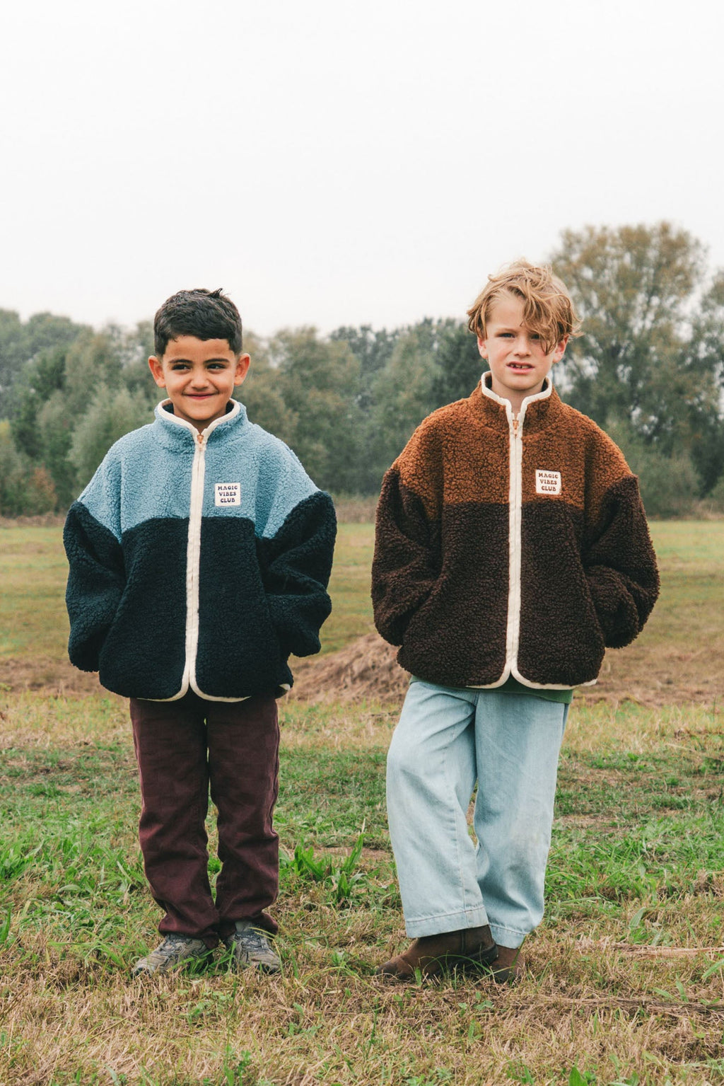 little teddy MOON JACKET brown