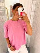 pink APERO CLUB loose fit t-shirt
