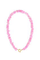 pink SEASHELL necklace