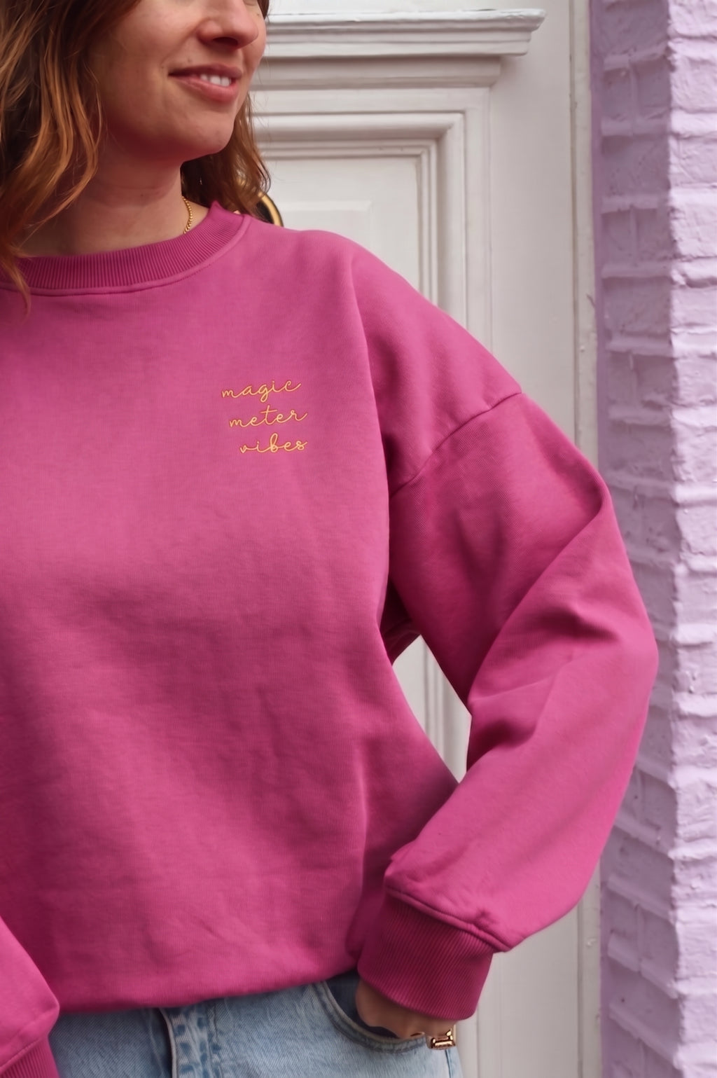 berry pink METER loose fit