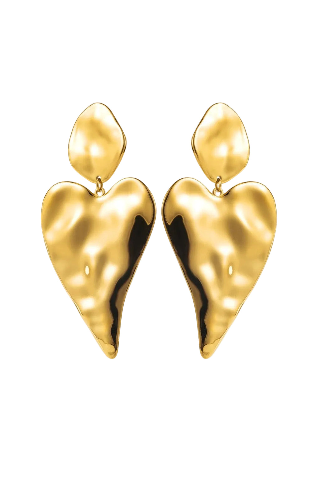 BIG HEART earrings
